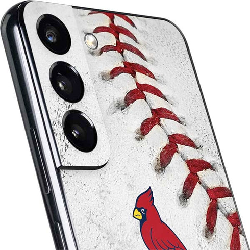 MLB St. Louis Cardinals Game Ball Galaxy S22 Plus Skin
